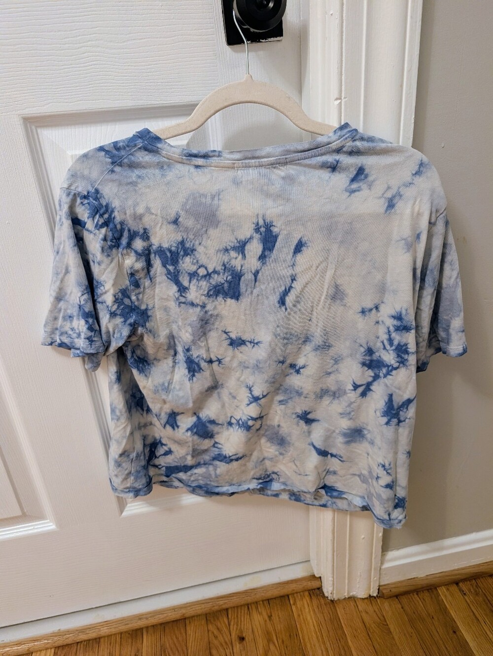 Elizabeth and James White and Blue Tie-Dye Crew Tee - Picture 3 of 3
